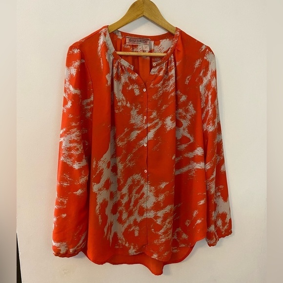Anthropologie Yoana Baraschi Printed Loose Blouse - Picture 4 of 12